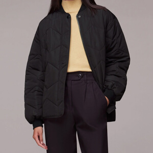 Whistles Ida Quilted Coat